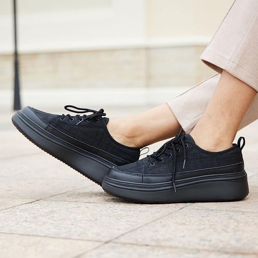 (S-4418) Orthocomfoot Women's Slip On Shoes with Arch Support Sz 37 (6.5)